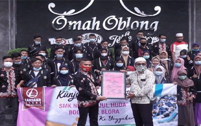 Kunjungan Industri Omah Oblong Jogjakarta